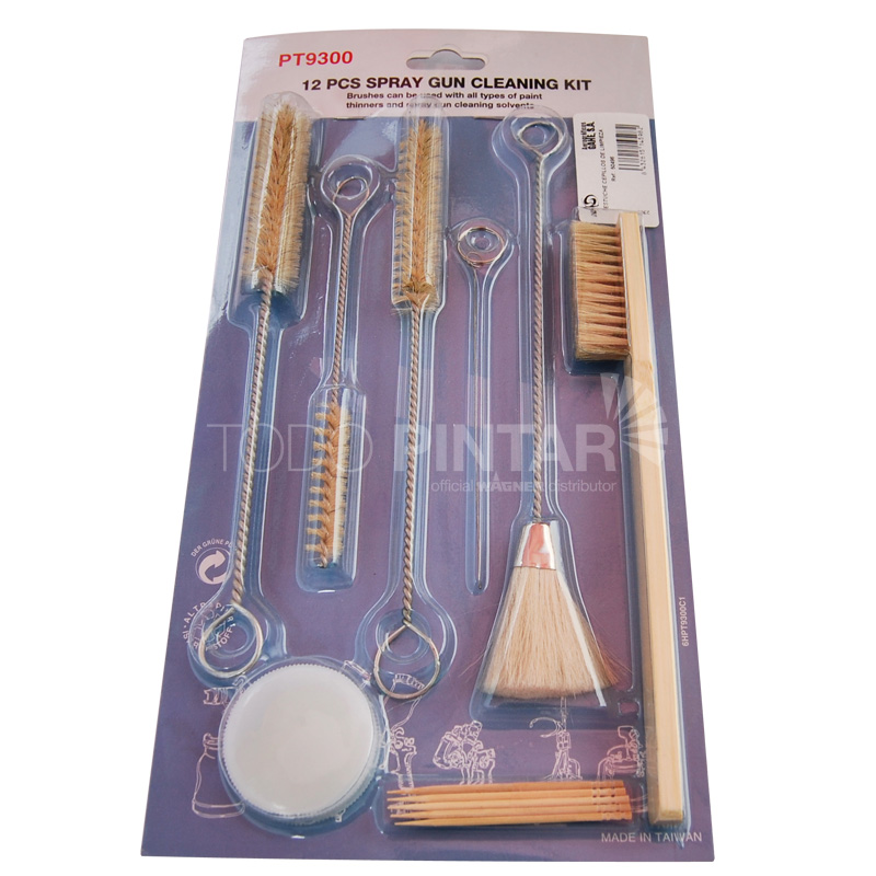 Kit De Limpieza Para Pistola Calibre .38/.357 Y 9mm - Incluye Cepillos De Cobre, Algodón Y Herramientas