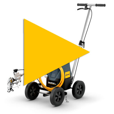 Video Wagner Airless SprayPack 18v + LineCart